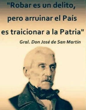 San Martin reflexion