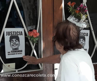 Se�ora flores a Fernando