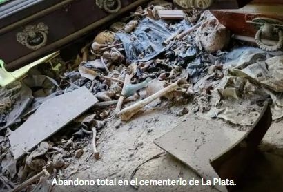 Abandono en el Cementerio de La Plata